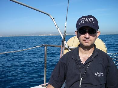 EC5CFV JUAN - DESDE UN VELERO EN VALENCIA