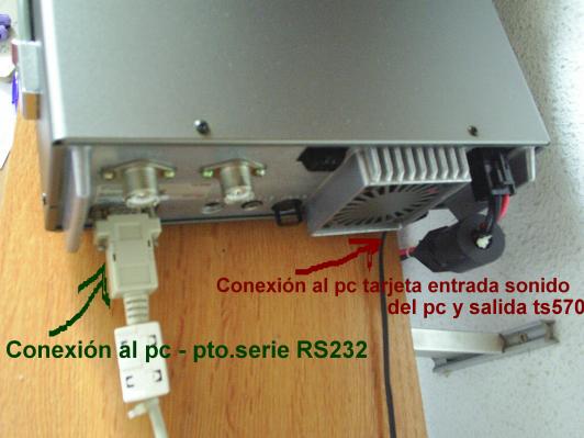 CONEXION TS-570D AL PC 